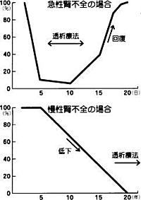 腎臓病“腎不全の経過”