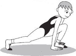 足の先と足の裏のためのストレッチ